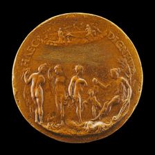 The Judgment of Paris [reverse], late 16th century. Creator: Giovanni Battista Cambio