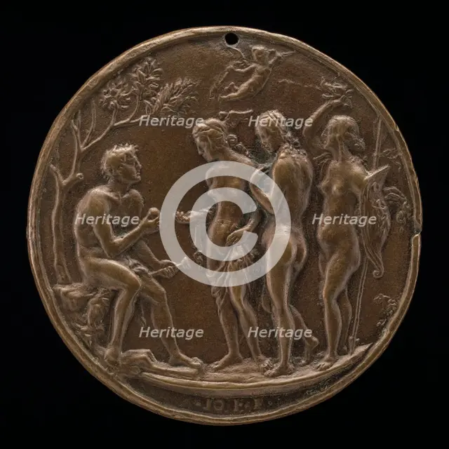 The Judgment of Paris, second half 15th century. Creator: Master IO.FF..
