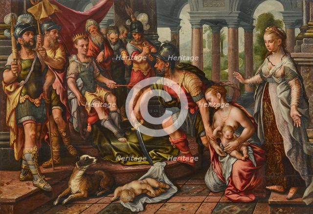 The Judgment of Solomon, 1562. Creator: Joachim Beuckelaer.