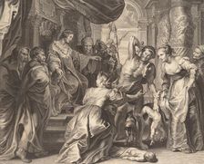 The Judgment of Solomon, 1595-1633. Creator: Boetius Adams Bolswert
