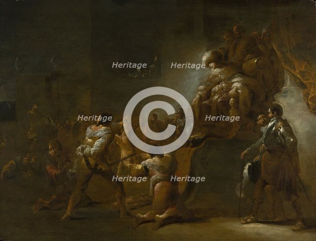The Judgment of Solomon, 1640s. Creator: Leonard Bramer.