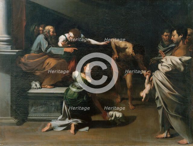 The Judgment of Solomon, 1609-1610. Creator: Ribera, José (Jusepe), de (1591-1652).