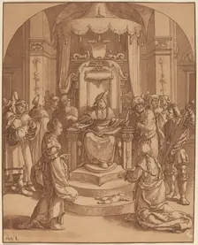 The Judgment of Solomon, 1782. Creator: Cornelis Brouwer