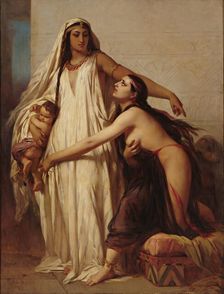 The Judgment of Solomon, 1852. Creator: Wappers, Gustave (1803-1874)