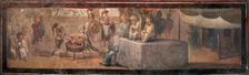 The Judgment of Solomon, 1st millennium. Creator: Roman-Pompeian wall painting
