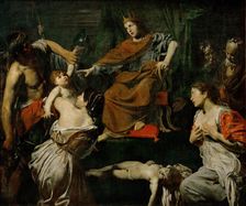 The Judgment of Solomon, ca 1625. Creator: Valentin de Boullogne (1591-1632)