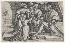 The Judgment of Solomon. Creator: Georg Pencz