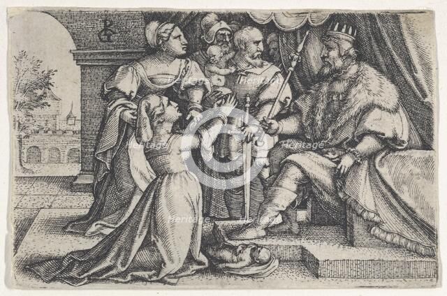 The Judgment of Solomon. Creator: Georg Pencz.