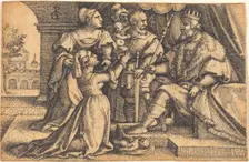 The Judgment of Solomon. Creator: Georg Pencz