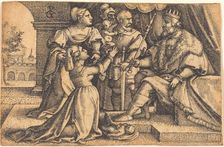 The Judgment of Solomon. Creator: Georg Pencz