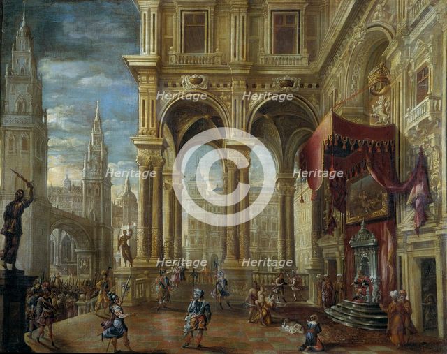 The Judgment of Solomon, between c1660 and c1670. Creator: Francisco Gutierrez Cabello.