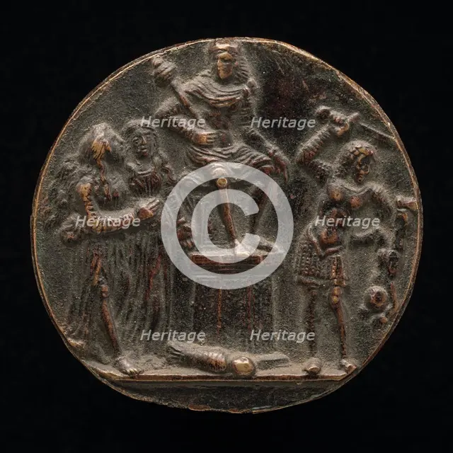 The Judgment of Solomon, late 15th - early 16th century. Creator: Pseudo Melioli.