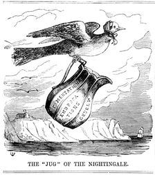 The "Jug of the Nightingale 1854. Creator: Unknown
