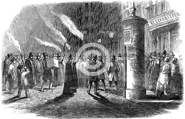 The July Revolution, France, 1848: election of the President of the Republic, December, 1848. Artist: Unknown