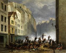 The July Revolution of 1830 Creator: Nicholas Edward Gabe