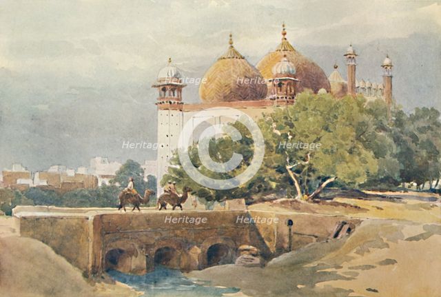 'The Jumma Musjid, Agra', c1880 (1905). Creator: Alexander Henry Hallam Murray.