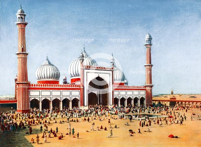 The Jumma Musjid, Delhi, India, early 20th century. Artist: Unknown