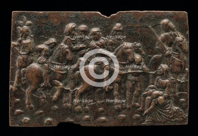 The Justice of Trajan, 15th century. Creator: Pseudo Melioli.