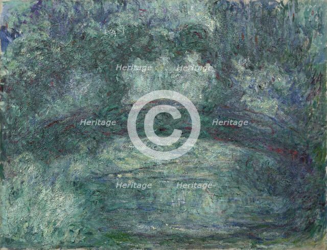 The Japanese bridge, 1919-1924. Artist: Monet, Claude (1840-1926)