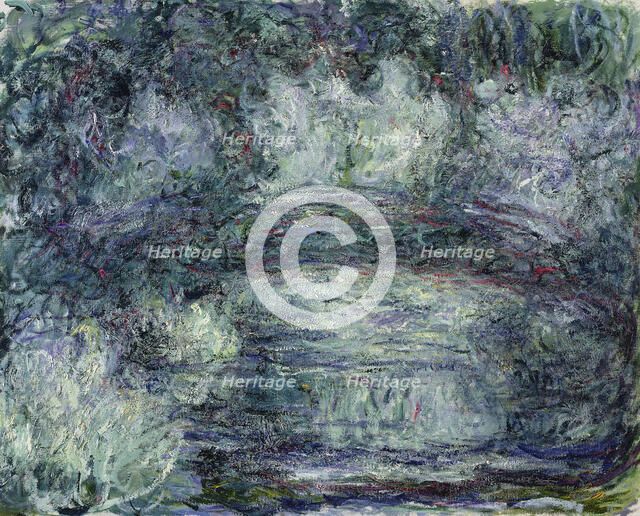 The Japanese bridge (Le Pont Japonais), 1918-1919.