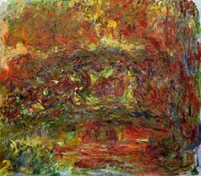 The Japanese bridge (Le Pont Japonais), 1918-1924. Creator: Monet, Claude (1840-1926)