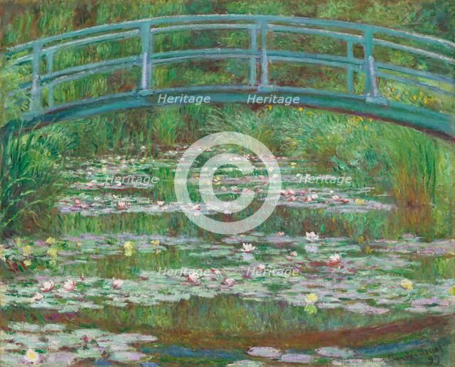 The Japanese Footbridge, 1899. Creator: Claude Monet.