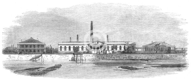 The Japanese Imperial Mint at Osaka, 1871. Creator: Unknown.