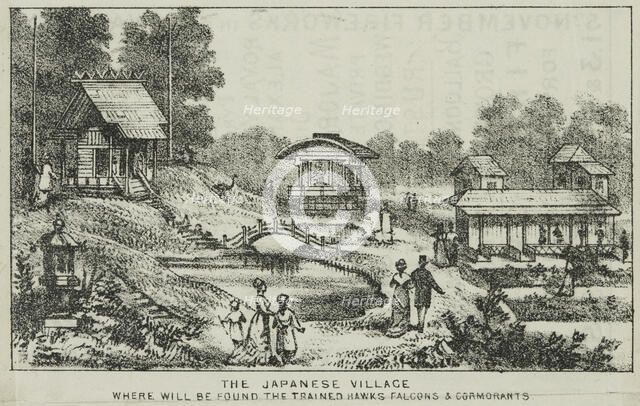 The Japanese Village at Alexandra Palace, 19th century. Creator: Unknown.