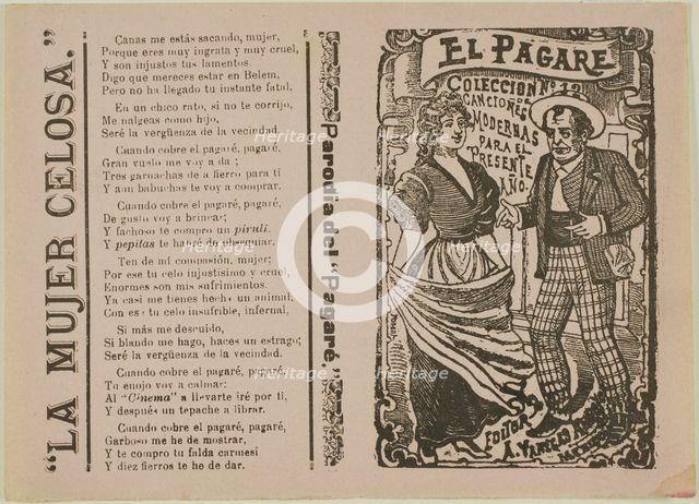 The Jealous Wife, n.d. Creator: José Guadalupe Posada.