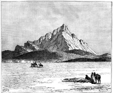 The Jebel Zaghwan c1890. Artist: Meunier