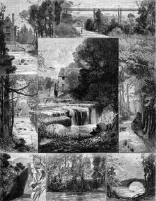 The Jesmond Dene Public Park, Newcastle-On-Tyne, 1883. Creator: Unknown