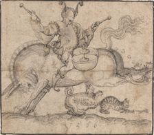 The Jester, 1586. Creator: Jost Ammon