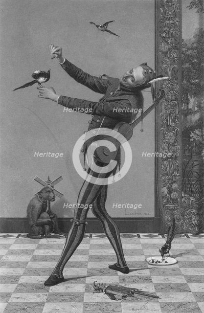 'The Jester', 1869. Creator: E Mohn.