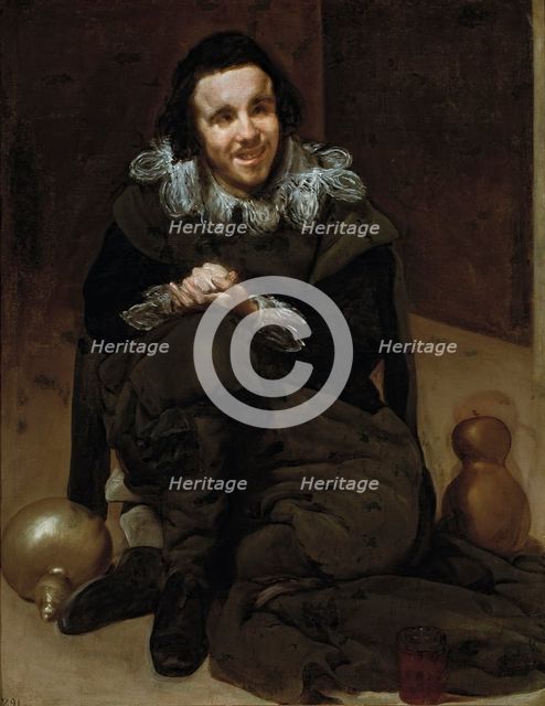 The Jester Calabacillas, between c1635 and c1639. Creator: Diego Velasquez.
