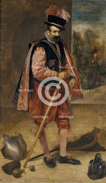 The Jester Named Don John of Austria, c1632. Creator: Diego Velasquez.
