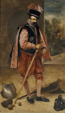 The Jester Named Don John of Austria, c1632. Creator: Diego Velasquez