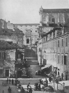 The Jesuits Church and the Military Hospital, Ragusa 1913