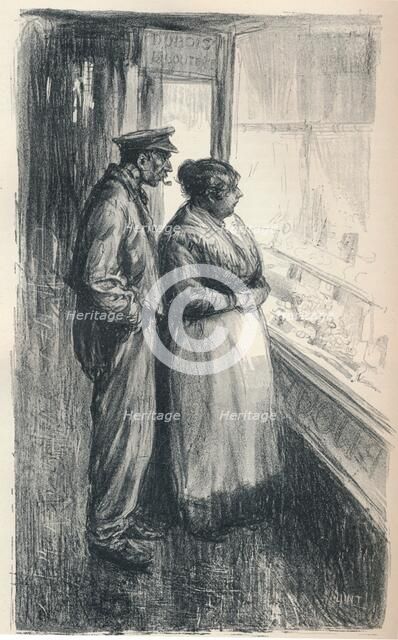 'The Jeweller's Window', 1913. Artist: Wilmot Lunt.