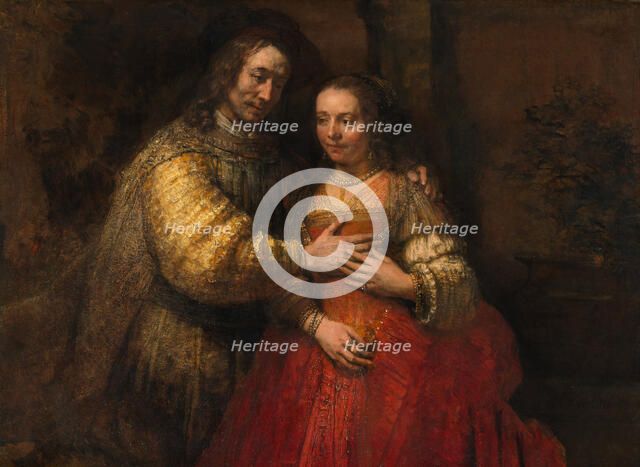 The Jewish Bride, 1666-1669. Artist: Rembrandt van Rhijn (1606-1669)