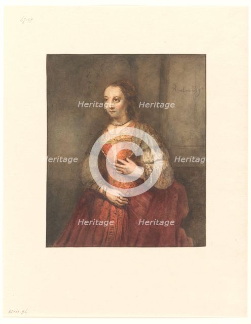 The Jewish Bride, 1796-1849. Creator: Albertus Brondgeest.