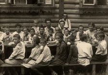 The Jewish Model Children's Commune in Malakhovka Near Moscow, 1921-1922. Creator: Unknown