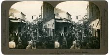 The Jewish quarter, Smyrna, Greece, 1900s.Artist: ME Wright