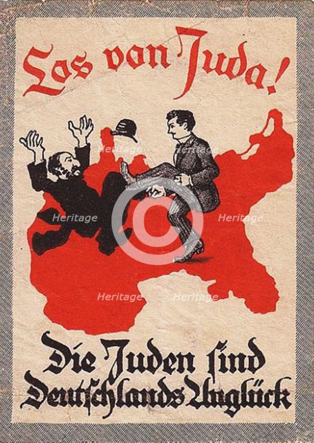 The Jews are Our Misfortune, 1920s.
