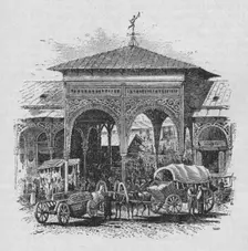 The Jews Market, Warsaw 1902. Artist: Jatt