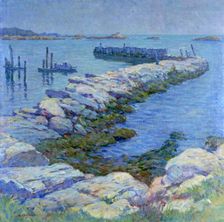 The Jetty 1879-1962. Artist: William Chadwick