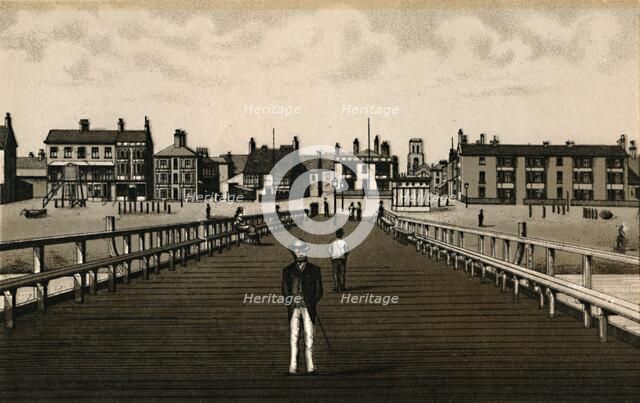 'The Jetty', c1880. Creator: Unknown.