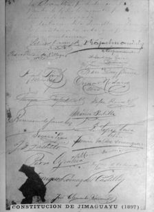 The Jimaguayu Constitution, (1895), 1920s