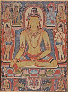 The Jina Buddha Ratnasambhava, between c1150 and c1225. Creator: Anon