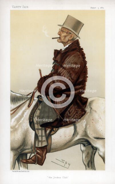 'The Jockey Club', 1882. Artist: Spy