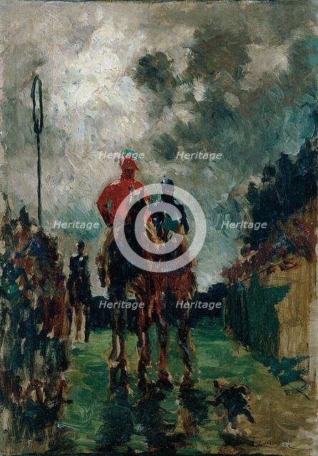 The Jockeys, 1882. Artist: Toulouse-Lautrec, Henri, de (1864-1901)
